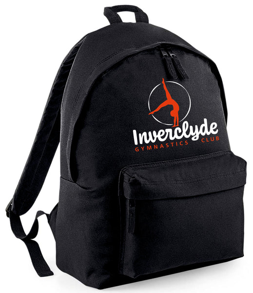 Inverclyde Gymnastics Club Black Backpack