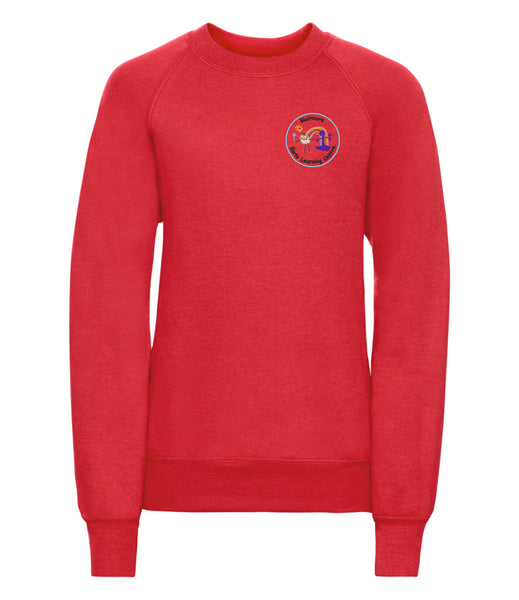 Blairmore Nursery School Red Sweatshirt