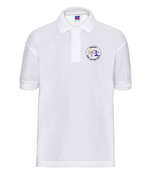 Blairmore Nursery School White Poloshirt