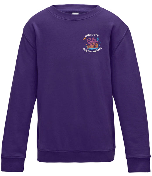 Glenpark Early Learning Centre Purple Sweatshirt