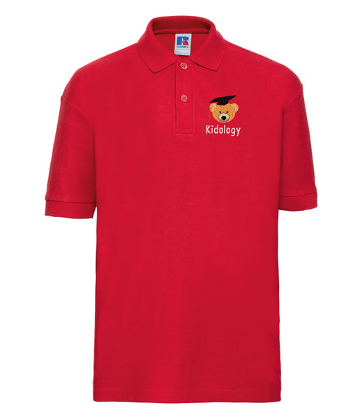 Kidology Red Poloshirt
