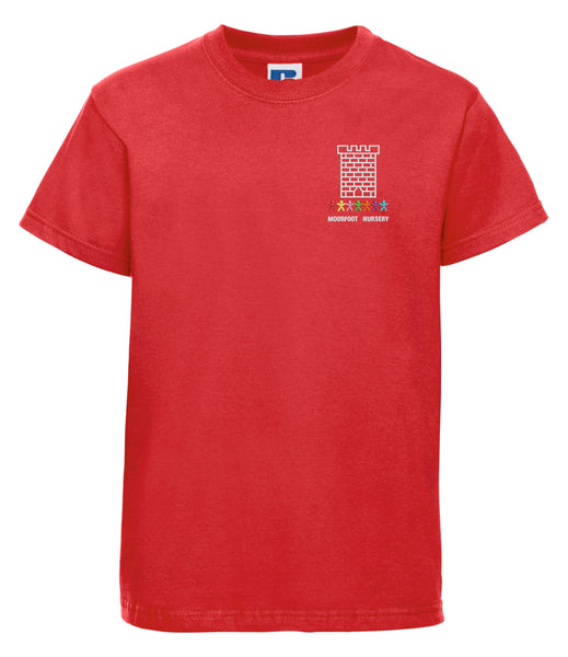 Moorfoot Nursery Red T-Shirt