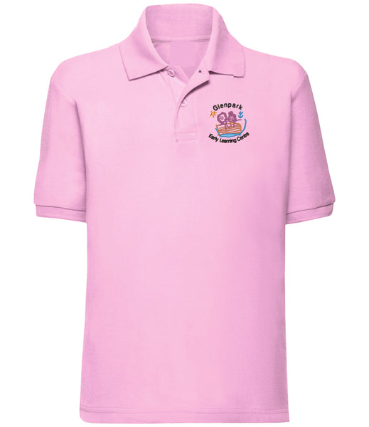 Glenpark Early Learning Centre Pink Poloshirt