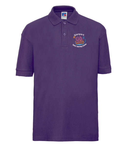 Glenpark Early Learning Centre Purple Poloshirt