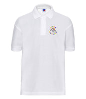Rainbow Family Centre White Polo Shirt