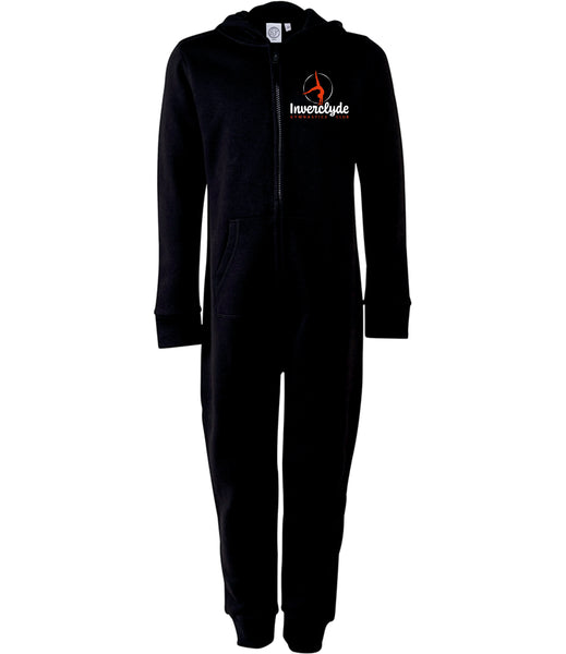 Inverclyde Gymnastics Club Black Onesie