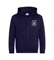 St Ninians Navy Zippy