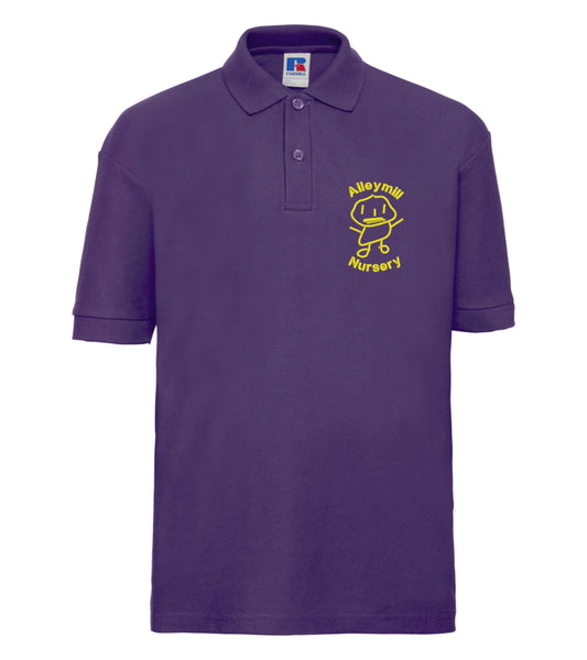 Ailey Mill Nursery Purple Polo Shirt