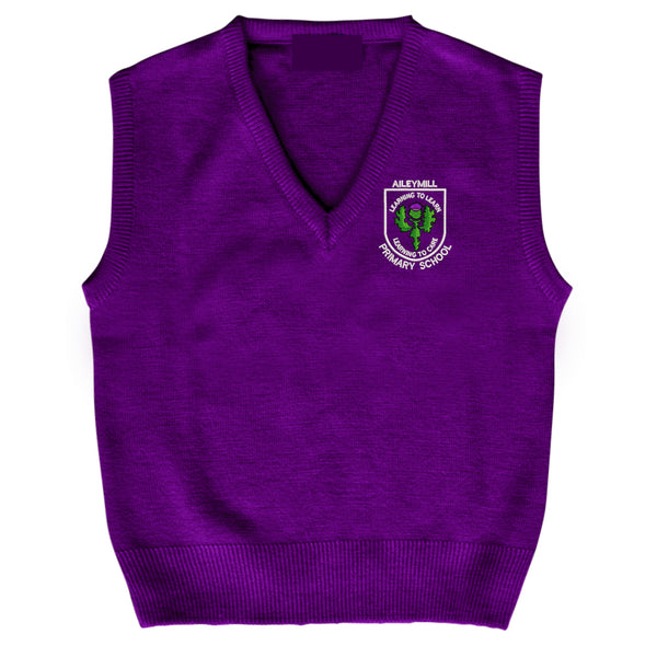 Aileymill Purple Knitted Tank Top