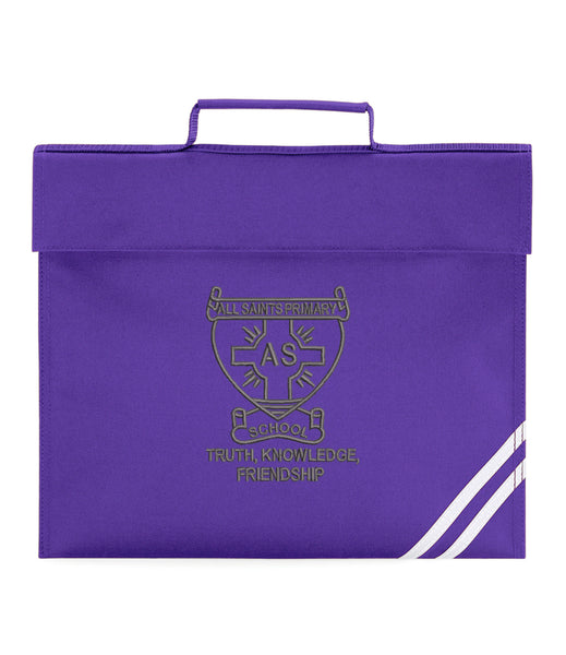 All Saints Purple Bookbag