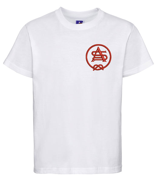 Ardgowan White PE T-shirt