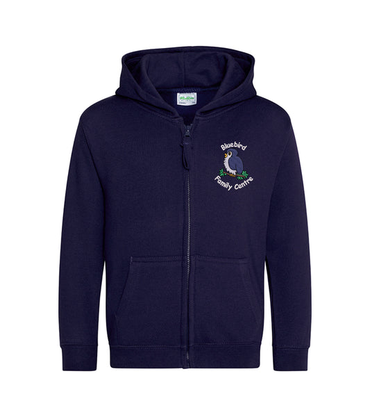 Bluebird Family Centre Navy Zippy