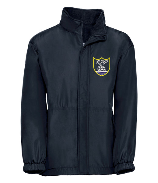 Gourock Navy Reversible Raincoat