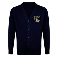 Gourock Primary Navy Knitted Cardigan