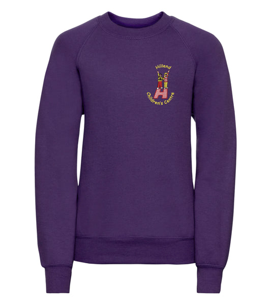 Hillend Children Centre Purple Sweater