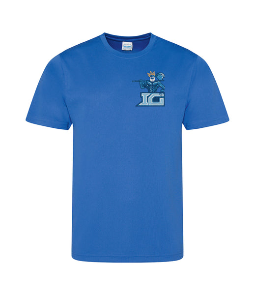 Inverclyde Goliaths Royal Blue Cool T-Shirt (Champs)