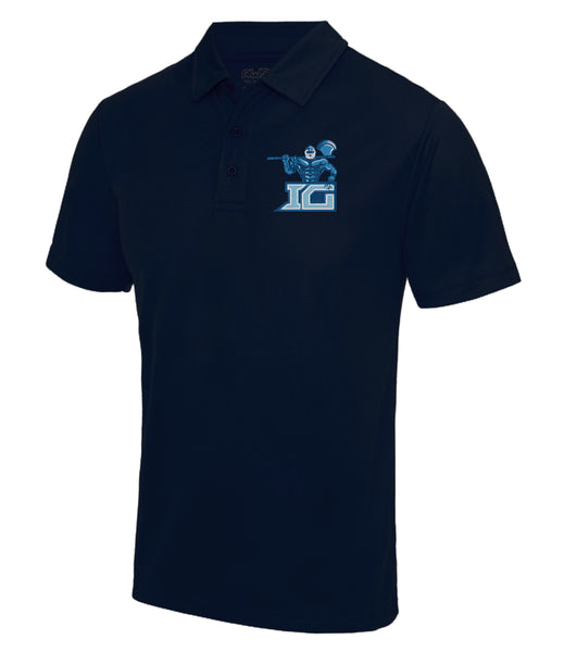 Inverclyde Goliaths Navy Cool Polo Shirt (Standard)