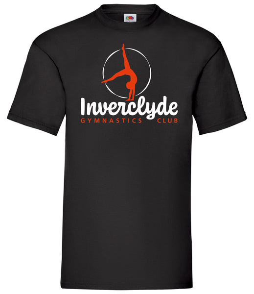 Inverclyde Gymnastics Club T-shirt Black