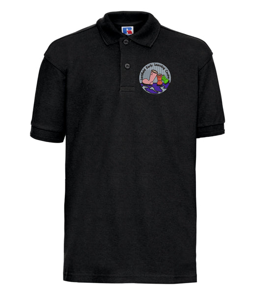 Larkfield Early Learning Centre Black Polo Shirt