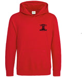 Moorfoot Primary Leavers 25 red Hoody