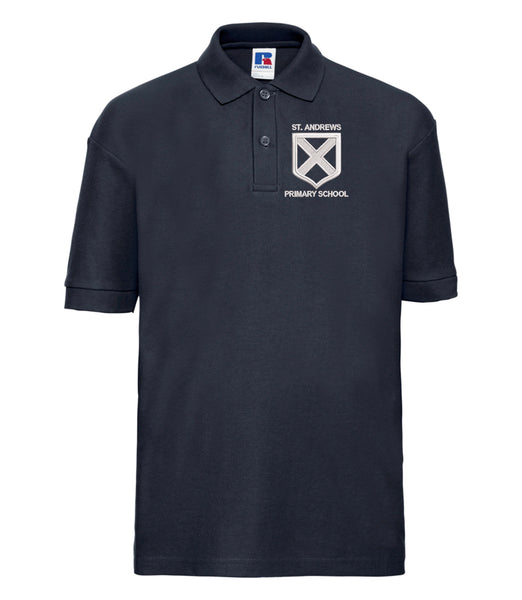 St Andrews Primary Navy Polo