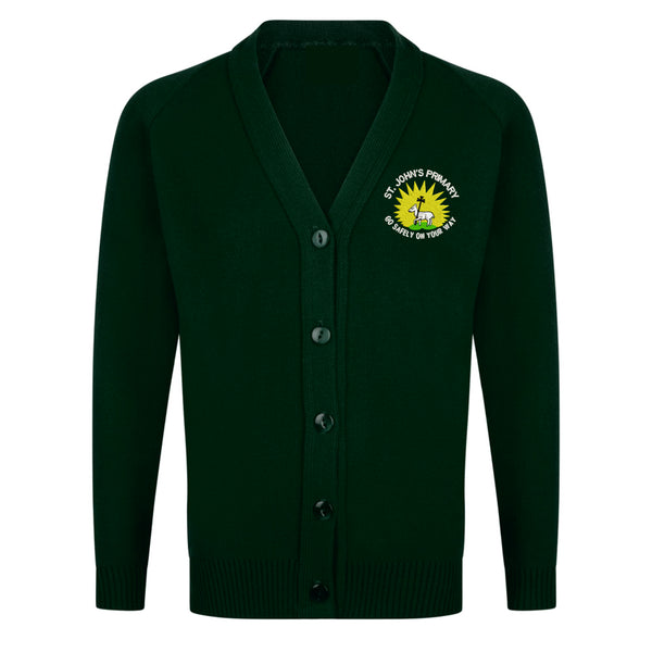 St Johns Primary Bottle Knitted Cardigan