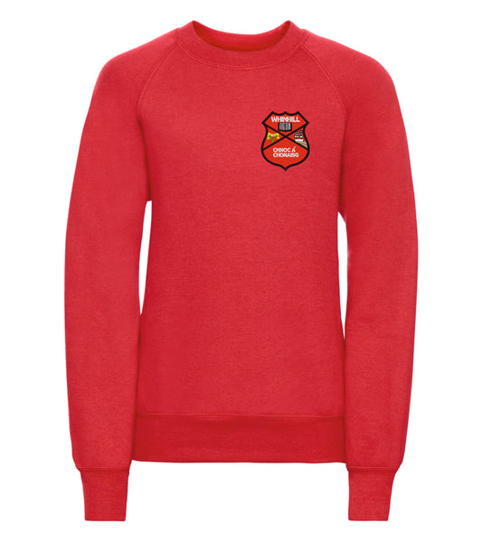 Whinhill Primary Red Sweatshirt