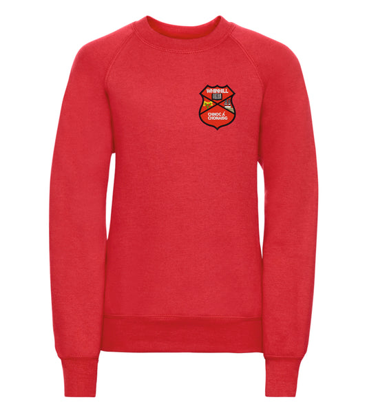 Whinhill Primary Red Sweatshirt